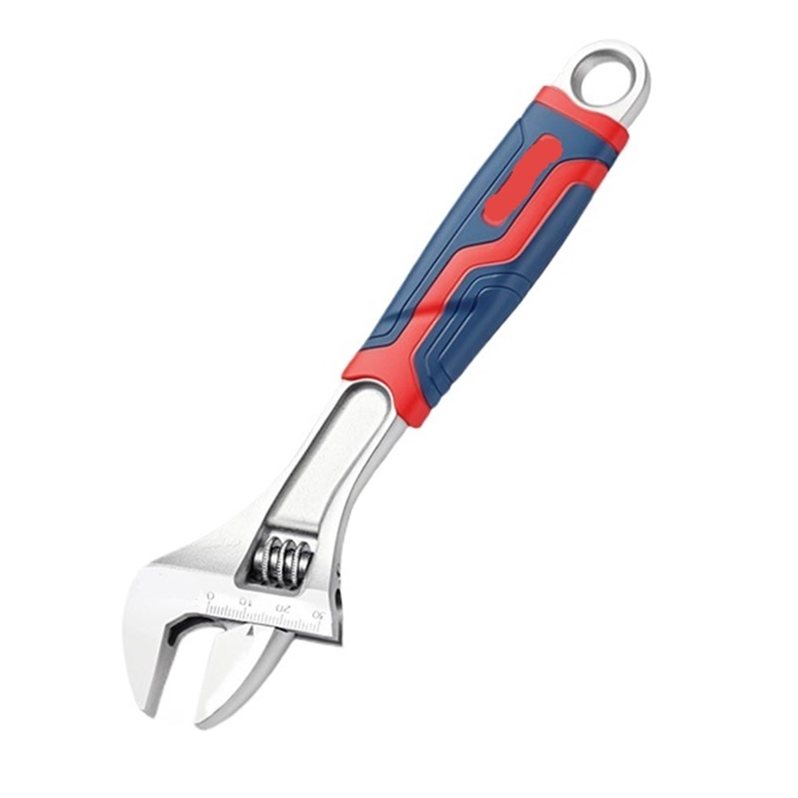 LUYSGBXR Adjustable Wrench Adjustable Wrench Stainless Steel Universal Spanner Bathroom Open Plumbing Repair Tool Household(8inch)
