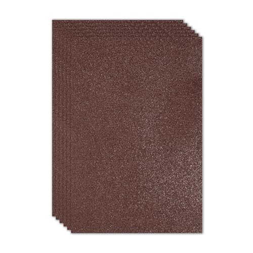 Planche de Mousse EVA Adhésive Marron Café : Finis les Problèmes de Colle et de Paillettes