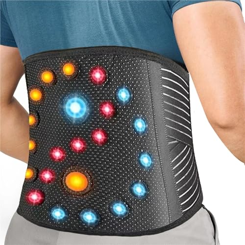 Ceinture lombaire de soutien avec fonction stabilisatrice et tourmaline taille 2XL