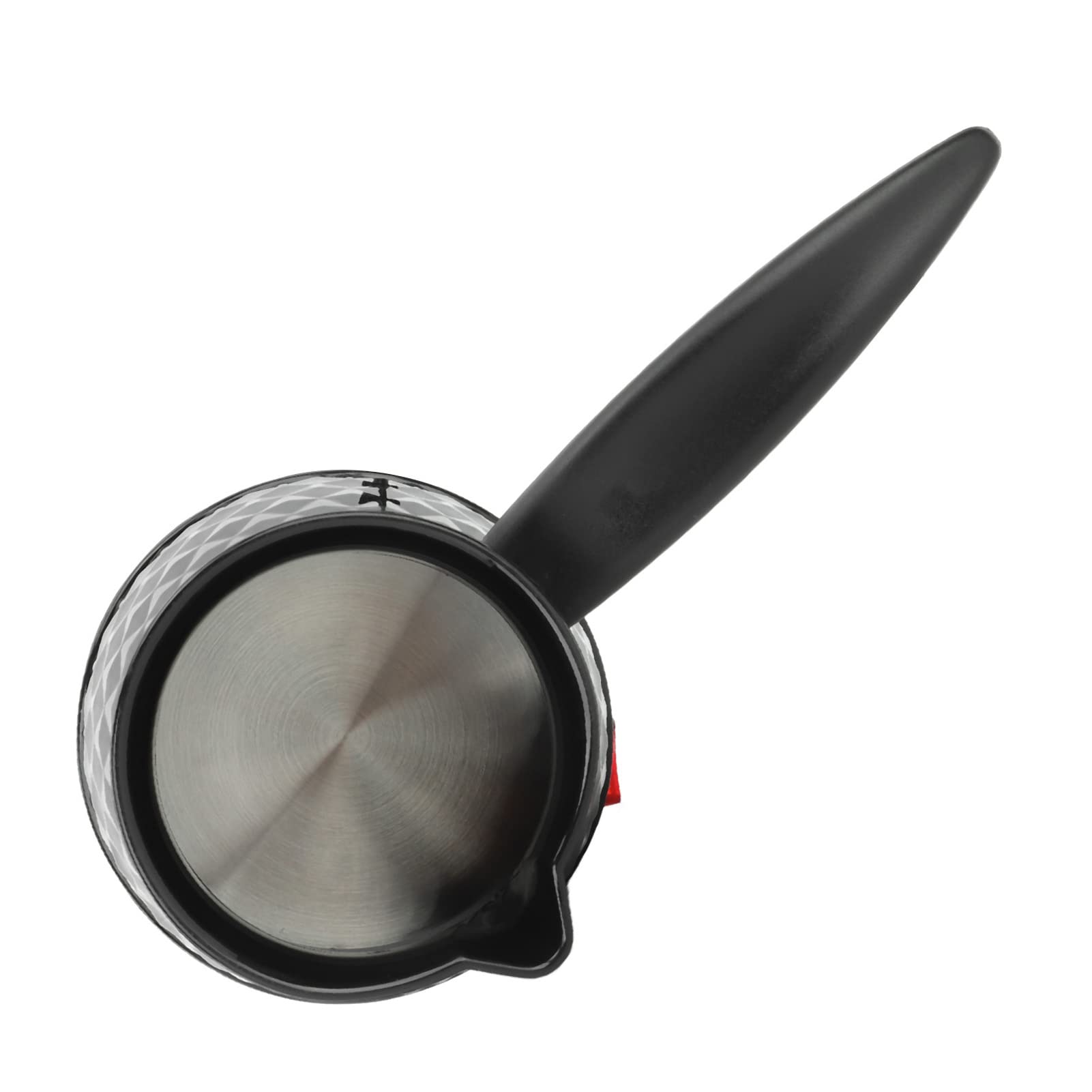 Cafetera, cafetera de acero inoxidable, anti escaldar, incluso calefacción, eléctrica, con mango extraíble, enchufe de EE. UU., 110 V, 20.3 fl oz, 600 W 8