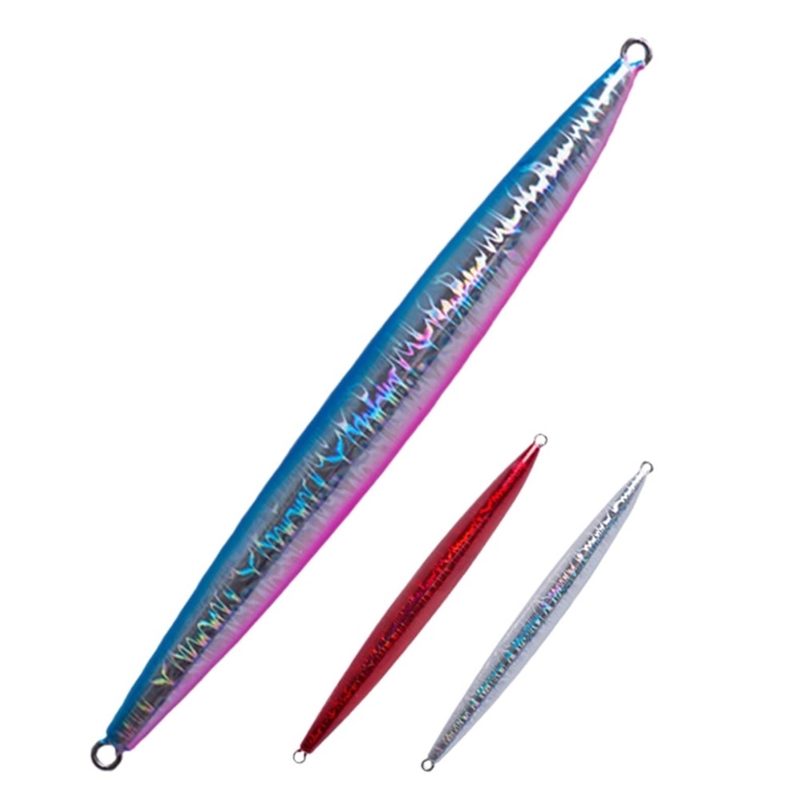 INEOUT Leurre De Pêche Au Gabarit en Métal Lent 100g 150g Wobblers 3 Pièces Appâts Artificiels Durs Lumineux for Le Bar De Mer Brochet Matériel De Pêche 2021