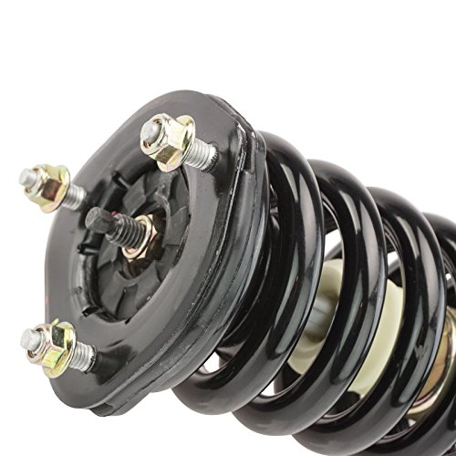 Image of TRQ Front and Rear Suspension Kit Complete Strut & Coil Spring Assembly Shock Absorber Sway Bar Stabilizer Link Compatible with 2005-2009 Dodge Dakota 2006-2009 Mitsubishi Raider