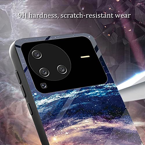 HAOYE Cover per Vivo X80 PRO, Elegante Brillantini...