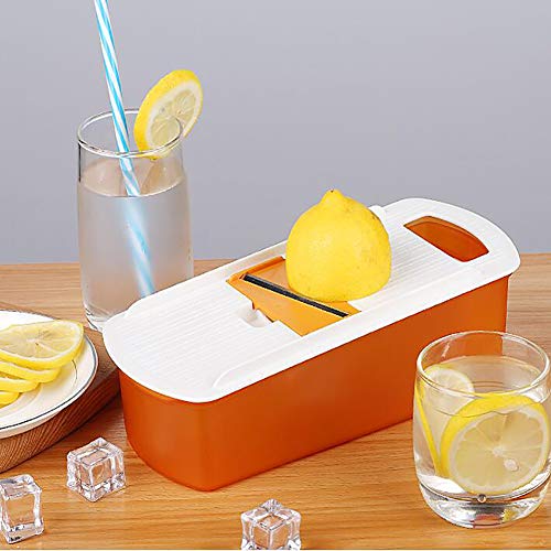 Gemüseschneider Küche 6 in 1,Mehrzweck Hobel Küchenreibe Und Handschneider,Gemüseschäler,Rostfreies Profi-Küchengerät Zum Schneiden Von