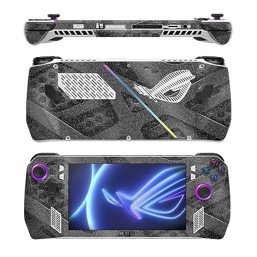 Image of MightySkins Glossy Glitter Skin Compatible with Asus ROG Ally - Tech Wave | Protective, Durable High-Gloss Glitter Finish | Easy to Apply, Remove, and Change Styles