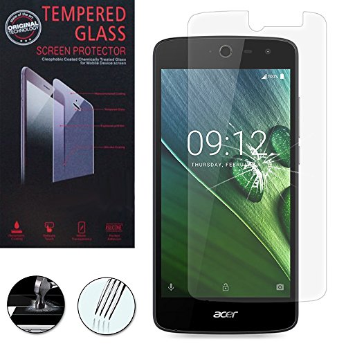 HCN PHONE® 1 Film Verre Trempé de protection d'écran pour Acer Liquid Zest Z525/ Zest 4G Z528 5.0' - TRANSPARENT