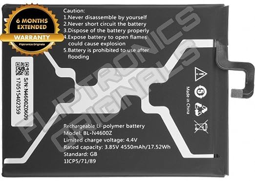 Image of BL-N4600Z Battery for Gionee A1 Plus All View X4 Soul Xtreme Battery with 6 Month Warranty**** (Z2456)