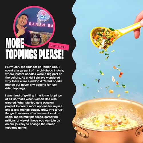 Image of Ramen Bae Mushroom-Free Veggie Mix Ramen Toppings - Gluten Free, Soy Free