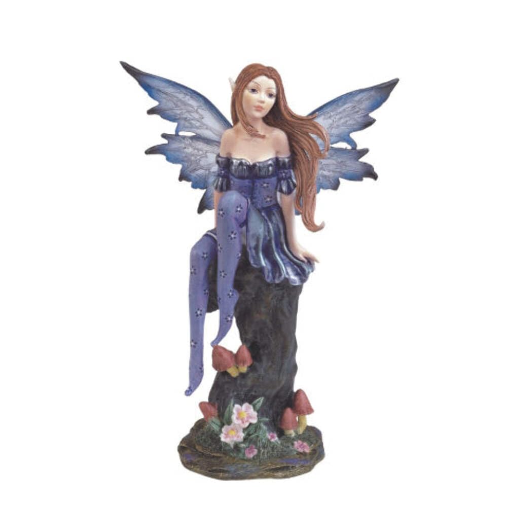 George S. Chen Imports SS-G-91258 Fairy Collection Pixie with Clear Wings Fantasy Figurine Decoration
