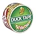Duck Brand 283228 Movie Night Printed Duct Tape, 1.88 Inches x 10 yards, Single Roll