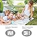4 Person Easy Pop Up Tent,9.5’X6.6’X52'',Waterproof, Automatic Setup,2 Doors-Instant Family Tents for Camping, Hiking & Traveling