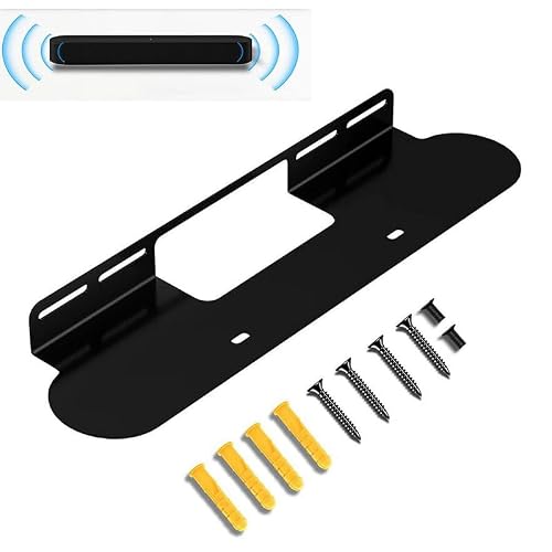 Coyktonty Metal Wall Mount Bracket for Sonos Beam Gen1 & Gen2 Speaker,Wall-Mounted Sturdy Metal Mount