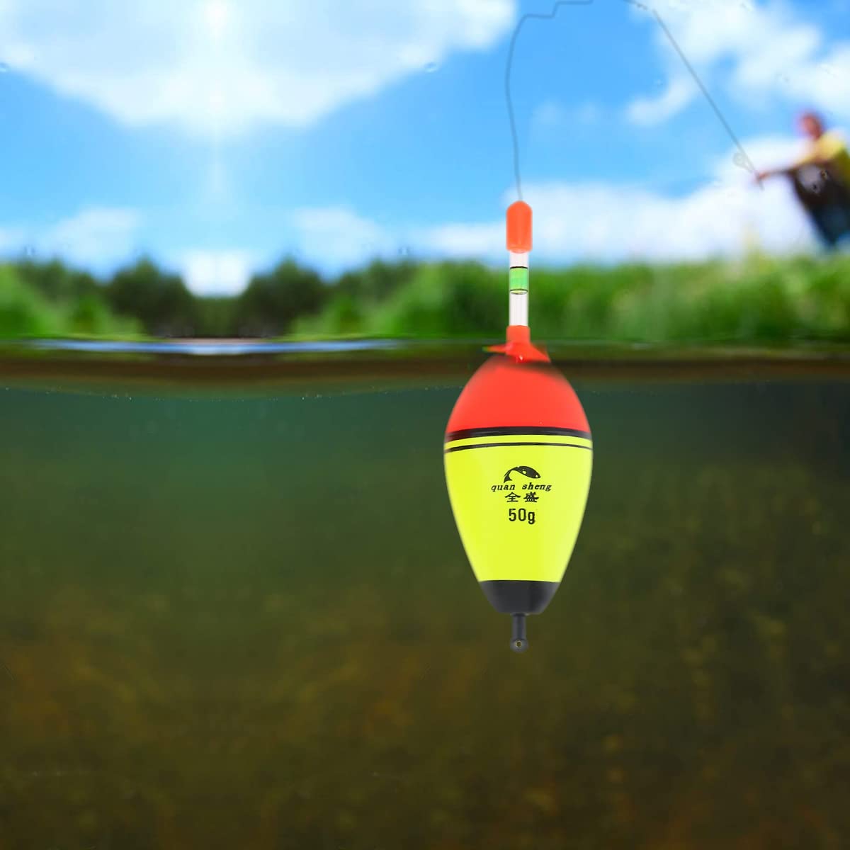 Ovale Flottant 20g Flotteur De Pêche En Mousse Eva Boya, Matériel De