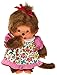 Produktbild Sekiguchi 236470 - Monchhichi Mädchen mit geblümtem Kleid, ca. 20 cm