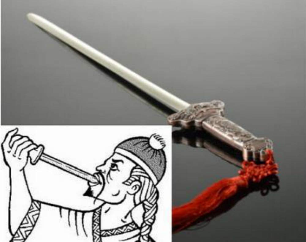 icechan Super Swallowing Sword - Magic Tricks,Stage,Amazing,Mentalism,Gimmick,Classic Toys,Illusions,Party Magic Show,Magia Toys,Joke