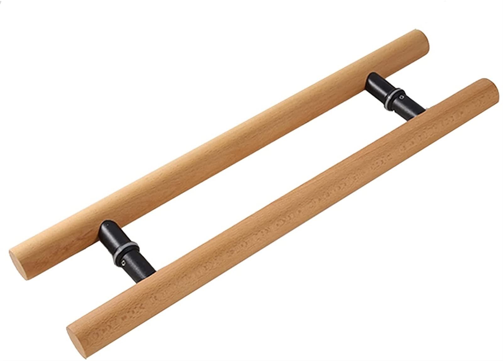 PALSINBY Sliding Door Handles, Wood Sliding Barn Door Entry Pull Handle With Fittings, For Glass/Wood Doors, 40-120CM