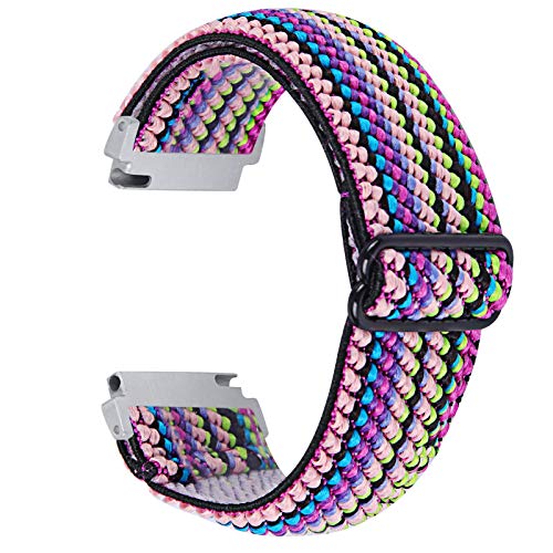Correa elástica de nylon para reloj 22mm compatible miniatura 1