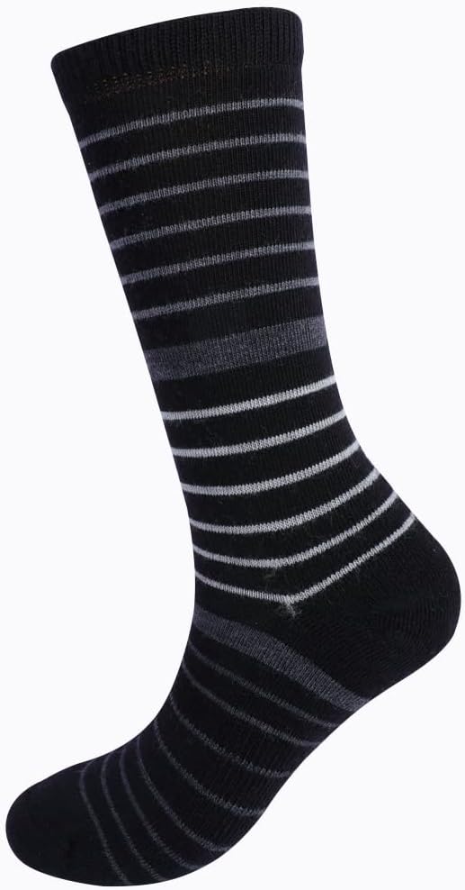 EnerWear 4/6 Pack Unisex Merino Wool Outdoor Hiking Trail Crew Sock - Image 2