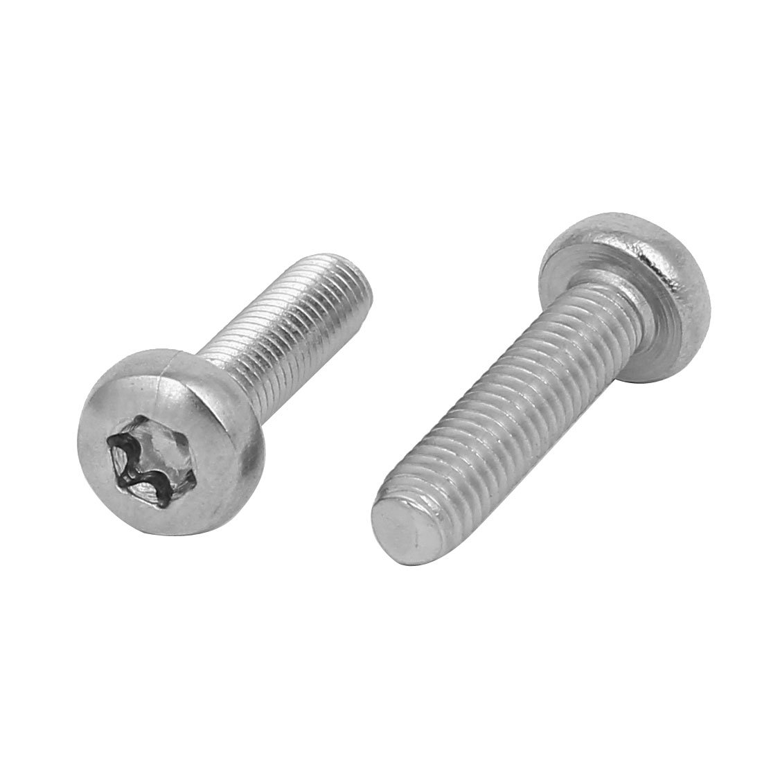 Vis De Sécurité Torx M5x30mm – Lot De 10, Tête Cylindrique, Inox A2