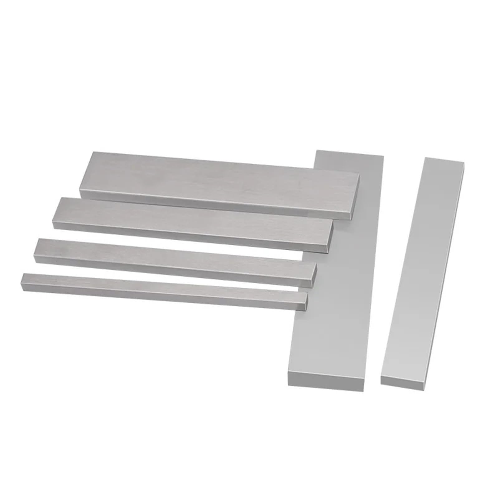 1 pezzo di acciaio inossidabile 304 piatto da 15 mm di spessore, barra quadrata, lunghezza 100 mm, 200 mm, 300 mm, 500 mm(15x20x500mm)