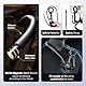 Tragbare magnetische Hals Halterung für Handys Action Kamera, Quick Release Hals Telefon Halter mit 3 abnehmbaren Arm für iPhone 16 15 14 Serie Android, POV/Vlog Selfie Mount Halskette Halter
