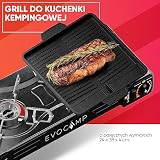 Płyta grillowa do kuchenki gazowej, nieprzywierająca patelnia grillowa do kuchenki kempingowej, mata do grilla, płyta do grilla gazowego, akcesoria do grilla, tacka do grilla, przystawka do grilla
