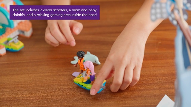Amazon.com: LEGO Friends Travel Boat Adventure Pretend Play