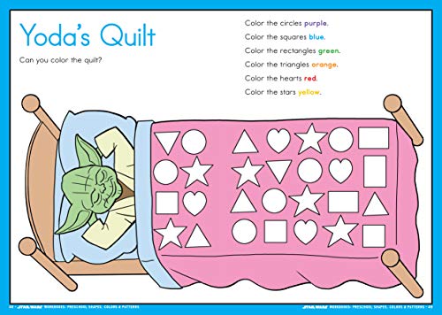 Star Wars Workbook: Preschool Shapes, Colors, and Patterns (Star Wars Workbooks) - Image 4