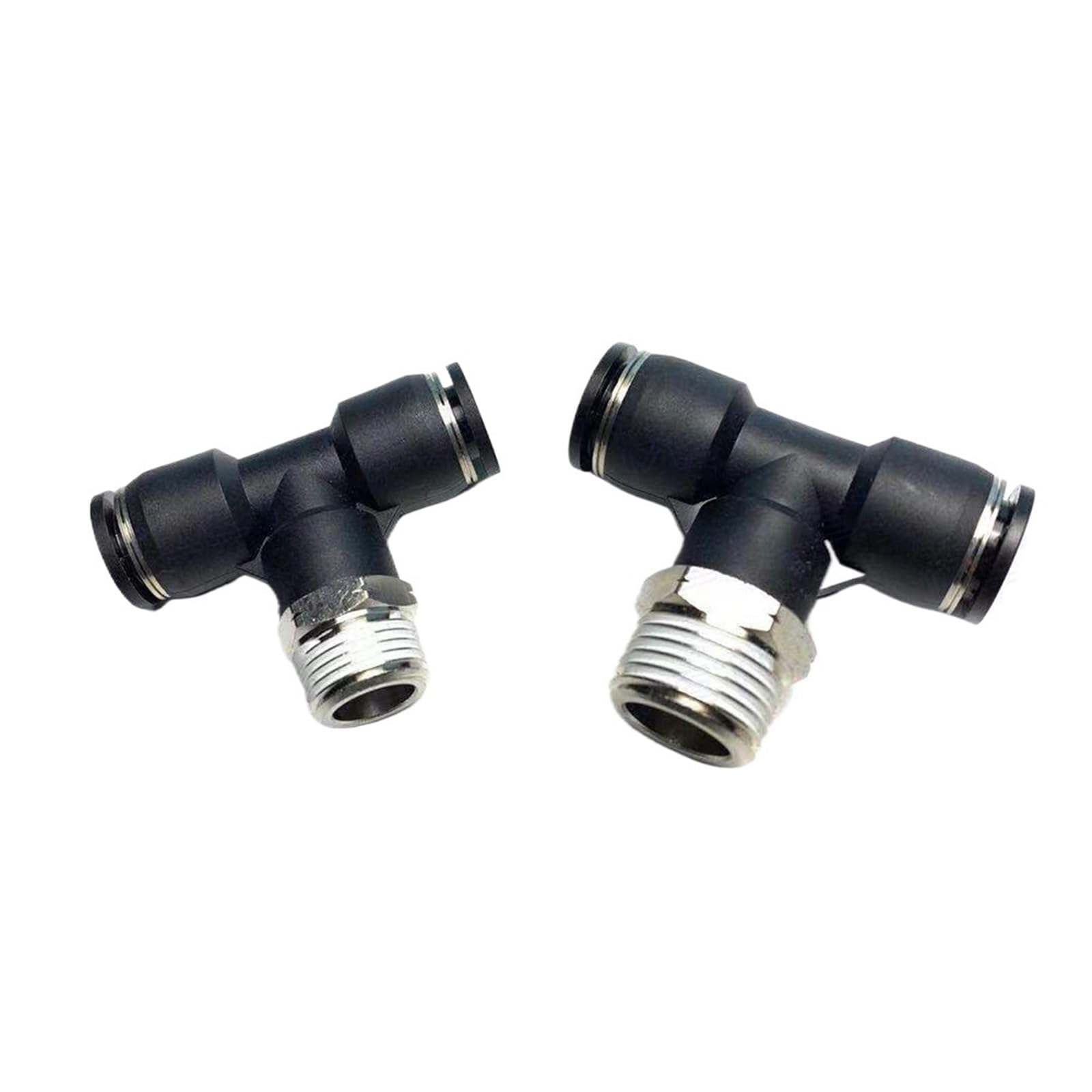 Connettore rapido pneumatico N1/8 "1/4" 3/8 "1/2" filettatura esterna Tee tubo 5/32 1/4 5/16 3/8 1/2 PU tubo aria tubo (PB 5l16-N02(NPT1l4))