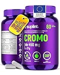 SUPORTE PARA METABOLISMO SAUDÁVEL - Aumente a capacidade do seu corpo de metabolizar gorduras, carboidratos e proteínas eficientemente com nosso suplemento de Picolinato de Cromo. Melhore seu ritmo metabólico para mais energia e bem-estar geral. GERE...
