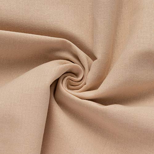 KIYOHARA シーチング 生地 約89cm×1mカット Col.526 ベージュ系 #6200C-1