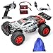 Produktbild Kjzeex Fernbedienung Auto, RC Auto Monster Truck 4WD 2,4 Ghz Offroad Rennwagen 1: 12 RC Auto mit 2 Akkus und Pflegetasche (1:12 Weiß & Schwarz)