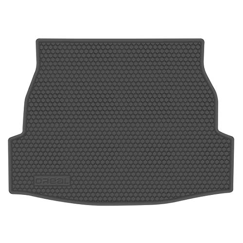 OREALTECH Alfombrilla Protectora Trasera para Maletero de Látex Impermeable para Todo Clima, Negra para RAV4 2019 Cover