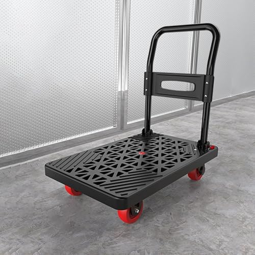 Carretilla plegable de plataforma plana mediana miniatura 4