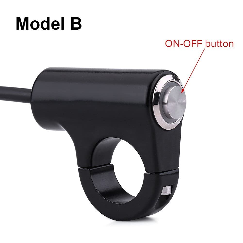 Interrupteur Guidon Moto Gauche Droit Argent Pour JH70 JH90 - Frein Tambour, Commandes Complètes