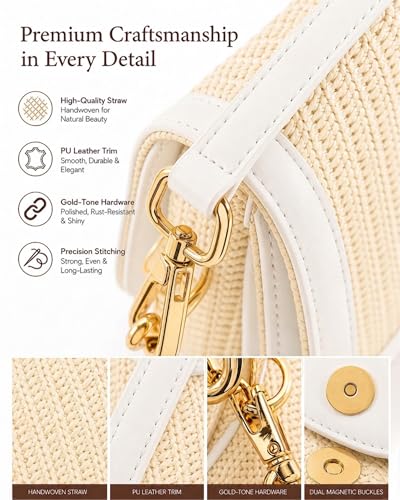 Image of Amszke Shoulder Bag for Women Y2K Crossbody Purse PU Leather Underarm Handbag 2 Adjustable Strap for Daily Commute Travel