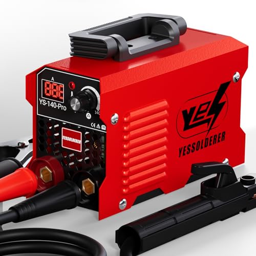 Welding Machine, 110V ARC Stick Welder, IGBT Inverter Welder Digital Display, Portable MMA Welder with Hot Start Arc Force Anti-Stick, Suitable for 3/32' Welding Rods, Small Welder
