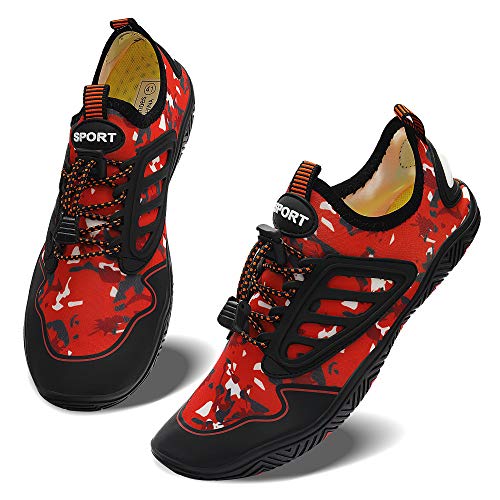 JointlyCreating Womens and Mens Water Shoes Barefoot Quick-Dry Aqua Socks Slip-on for Outdoor Beach Swim Yoga