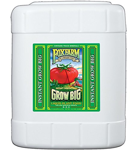 Fox Farm Grow Big Liquid 5 Gallon Soil Formula 2015 Stock Fox Farm Grow Big Liquid 5 Gallon Soil Formula 2015 Stock