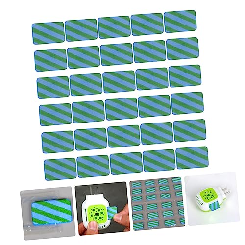 STOBOK 60 Peças Bobinas De Enchimento Orgânico Azul Folha De Remendo Pequena E Conveniente Para Uso