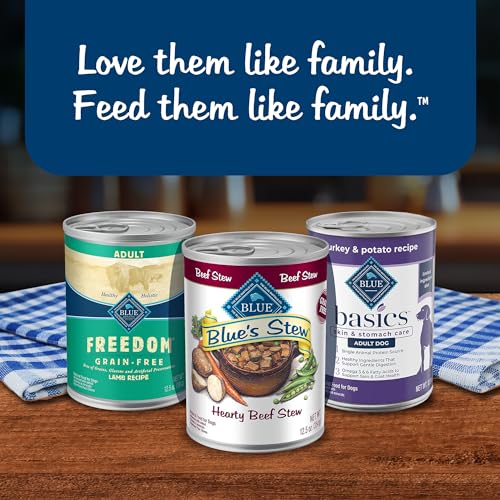Blue Buffalo Blue's Stew Beef Grain-Free Wet Dog Food, 12.5 oz, 12 ct - image 9