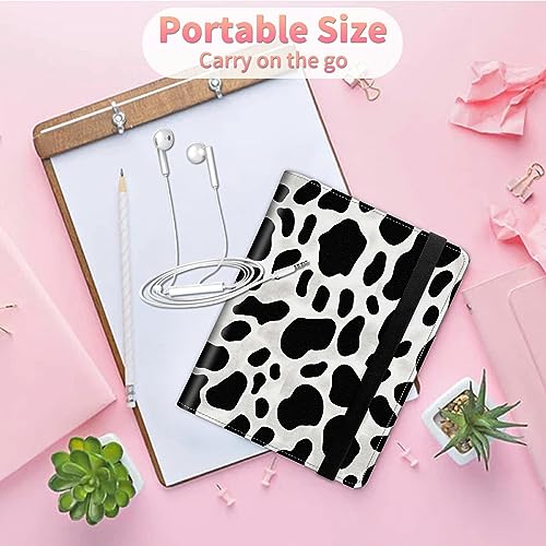 Image of Cow Prints Photo Album 4x6 120 Pockets Photos with Strong Elastic Band, Small Mini Albums Sheet Protector Folder for Photos, Album for Family Wedding Baby Women Men Vacation Gift