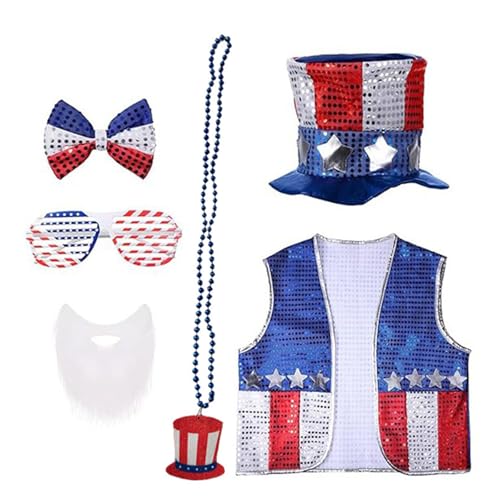 Accessoires de costume américain pour vos soirées à thème et fêtes estivales