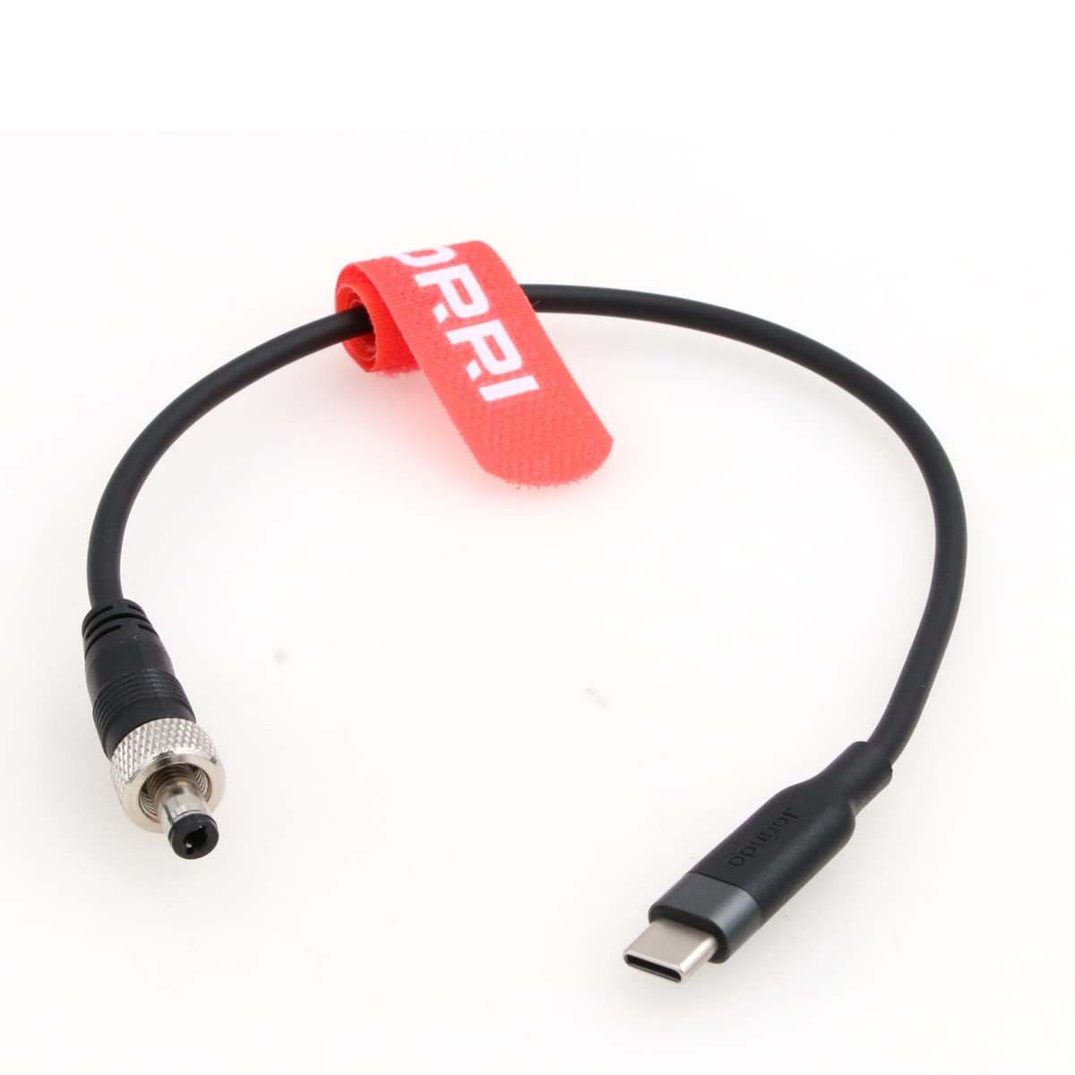 DRRI Locking 5.5 X2.1mm DC to USB-C PD Fast Charging 12V Power Cable for Fujifilm X-H2S Atomos Ninja V Monitor/OSEE LIMON5