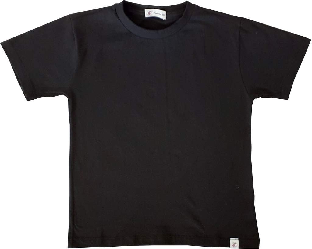 Camiseta PRETA 100% Algodão Tamanho:8