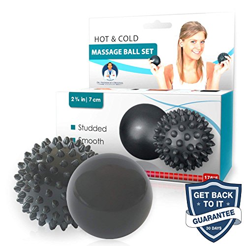 Dr. Frederick's Original Therapy Ball Set - Temperature Sensitive Massage Balls #TOP1