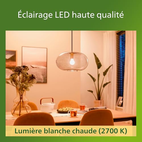 Ampoule LED E27 Philips anti fatigue oculaire basse consommation