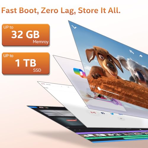 Image of Dell 15 Laptop DC15250 Touchscreen for Business & Student,13th Gen Intel Core i7-1355U (Up to 5.0GHz), 15.6 inch FHD, Windows 11 Pro, Copilot AI, WiFi 6 & BT(32GB RAM | 1TB SSD)