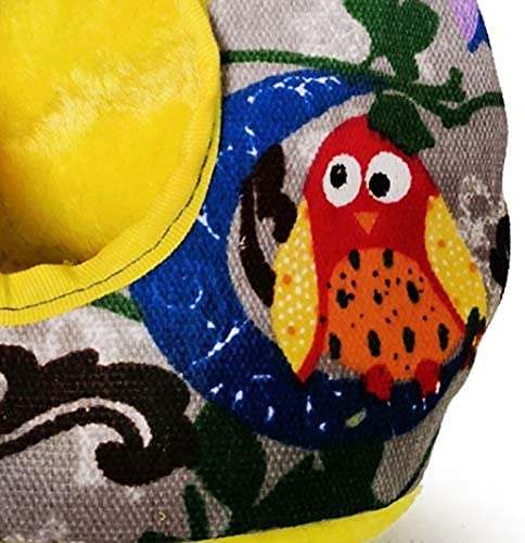 Nid Oiseau Cage Oiseau Perroquet Hamac Animal de Compagnie Suspendu balançoire lit Grotte Oiseaux Cage Maison décor Oiseaux Fournitures Perroquet Peluche nid Hiver Chaud hamac 914(Size:S)
