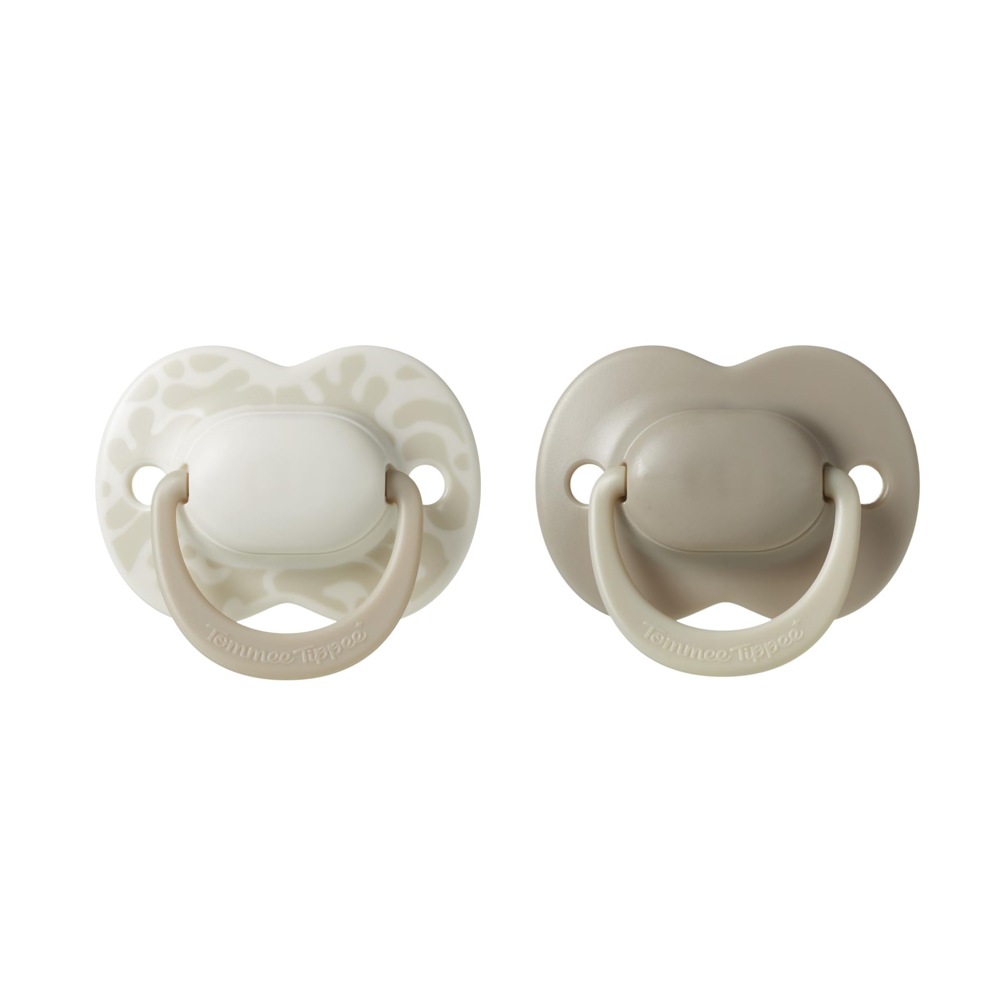 Tommee Tippee Latex Ultimate Fit Soother, 18-36m, 2 Pack, Orthodontic Dummy, Microwave Sterilising Case, Natural Latex Teat - Image 2